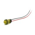 Dialight Led Panel Mount Indicators Yellow 400Fl 24V Dome Lens 657-2704-103F